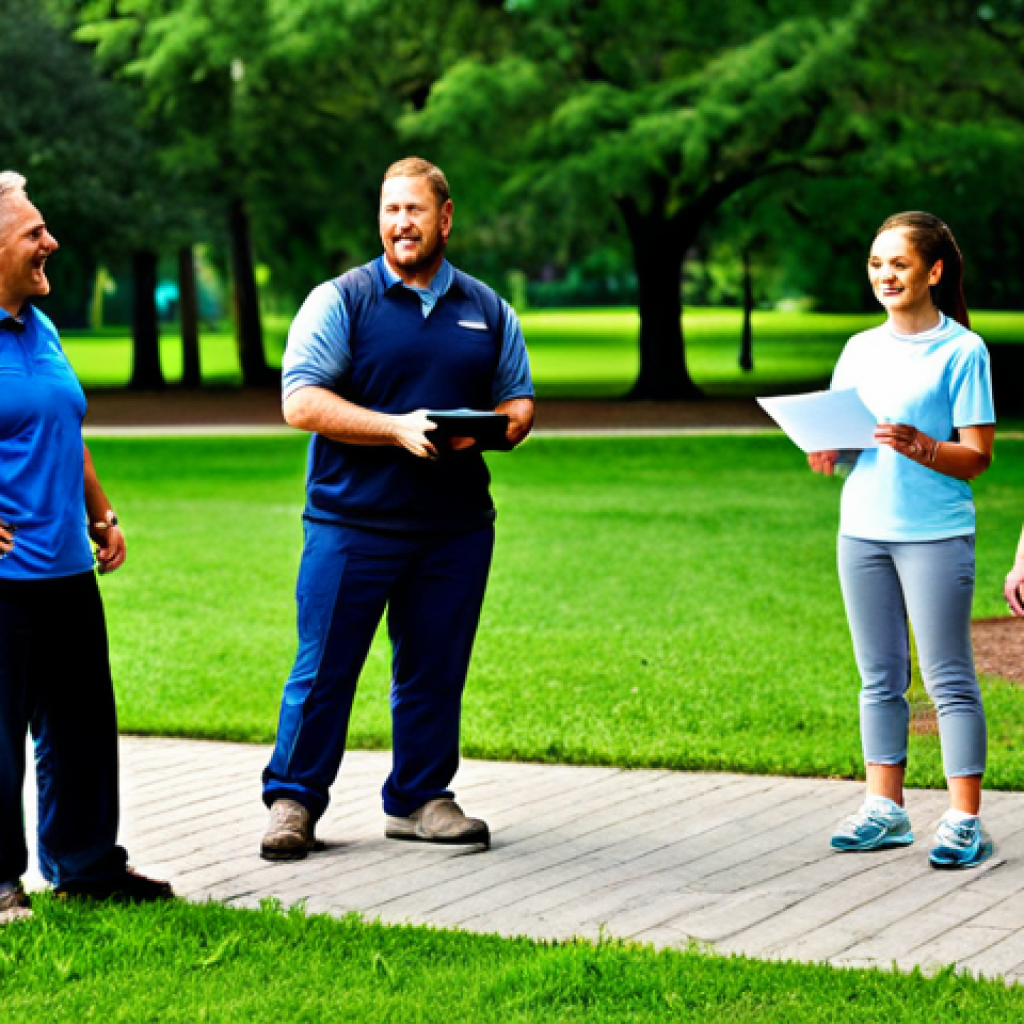 Modern Recreation Leader**

"A recreation leader, fully clothed in appropriate outdoor gear, facilitating a group activity in a park setting, safe for work, appropriate content, perfect anatomy, correct proportions, leading with enthusiasm, family-friendly."

**