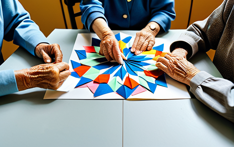 레크리에이션 프로그램 성공 사례 - Musical Recreation**

"Elderly people singing classic Japanese songs in a brightly lit community cen...