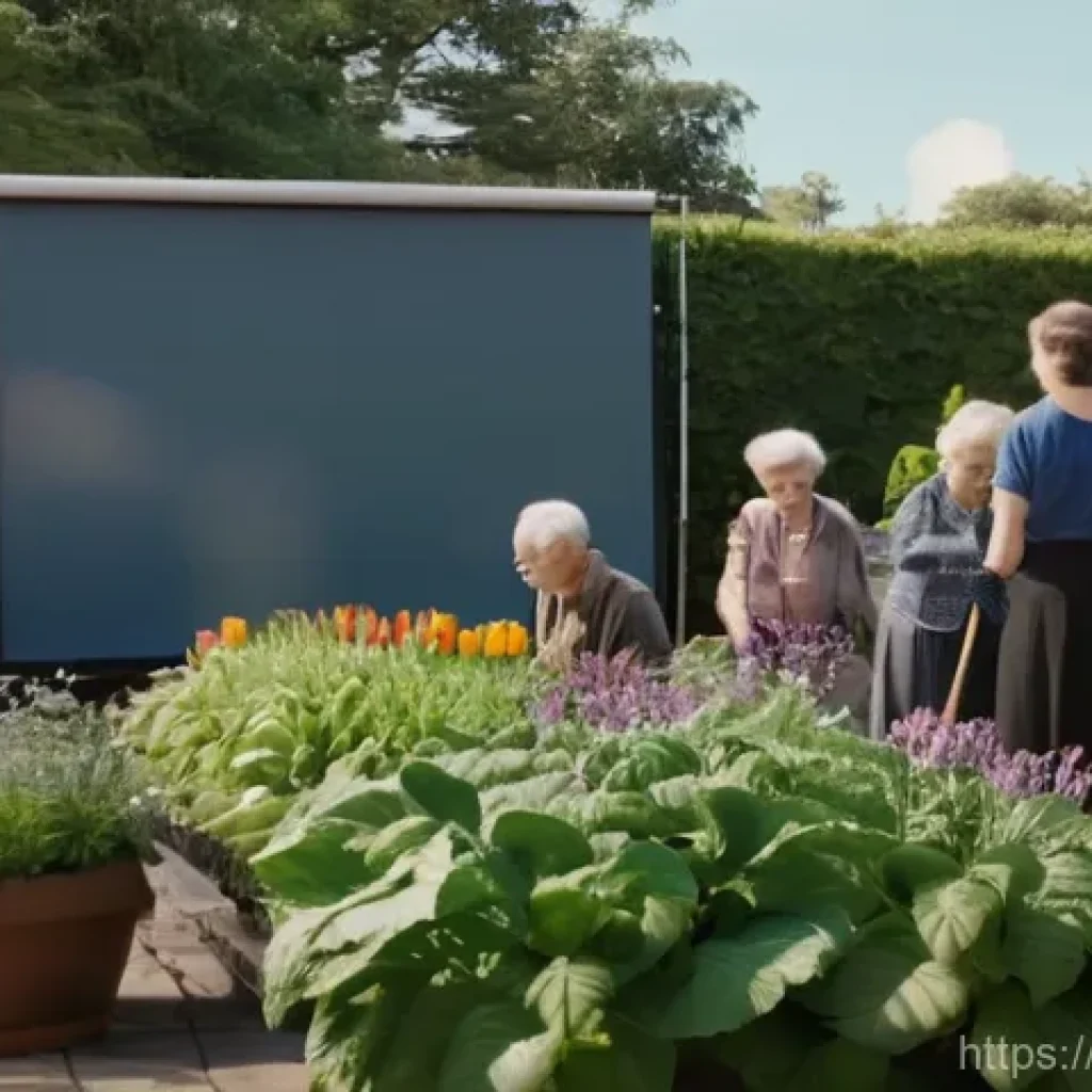 레크리에이션 지도자와 AI 기술 접목 - **Prompt 1: Emotional Memories Revived**
"A cozy, brightly lit community hall, filled with sever...