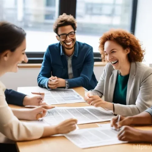 레크리에이션 지도자 연수 프로그램 후기 - **Prompt:** A dynamic and inclusive workshop setting, brightly lit with large windows. A diverse gro...