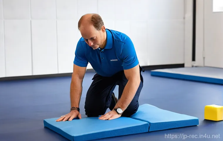 레크리에이션 지도자의 실수와 교훈 - **Prompt 1: Adaptable Instructor Engaging Participants**
    "A vibrant indoor community hall, well-...